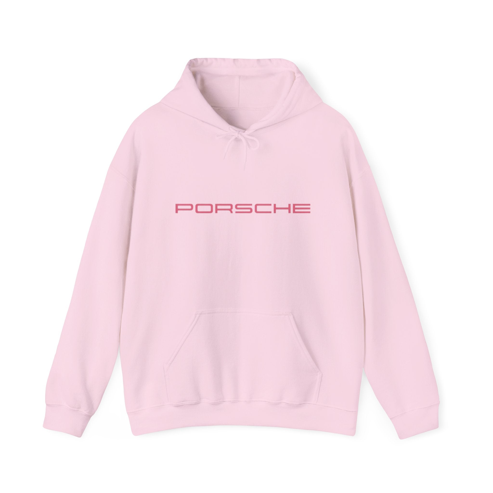 Pink Porsche Sports Car Hoodie