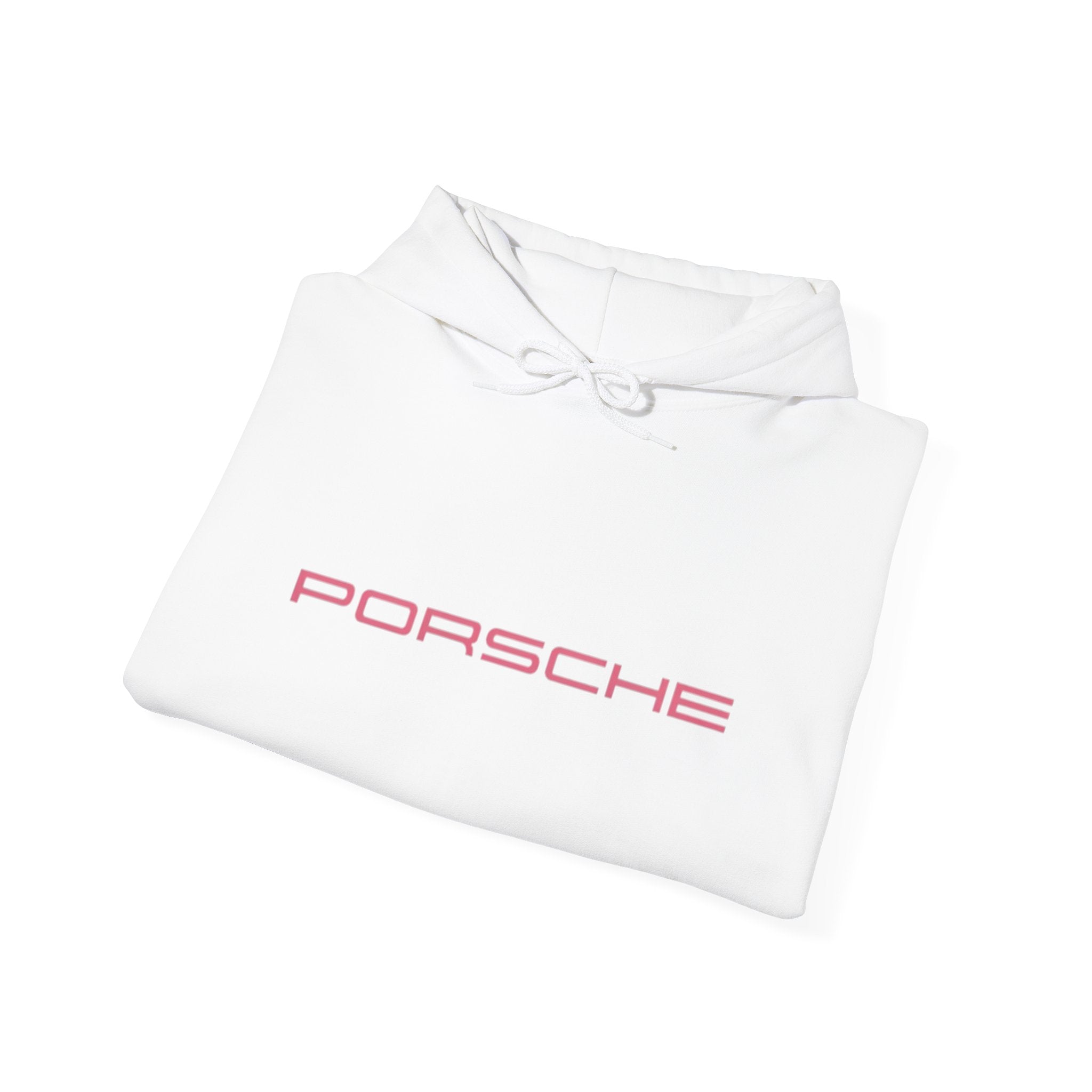 Pink Porsche Sports Car Hoodie